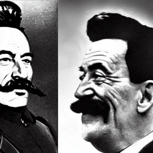 Image similar to picture of stalin and bryan cranston