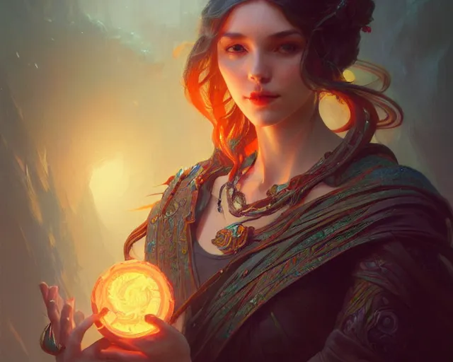 Image similar to if sound had colour, deep focus, d & d, fantasy, intricate, elegant, highly detailed, digital painting, artstation, concept art, matte, sharp focus, illustration, hearthstone, art by artgerm and greg rutkowski and alphonse mucha