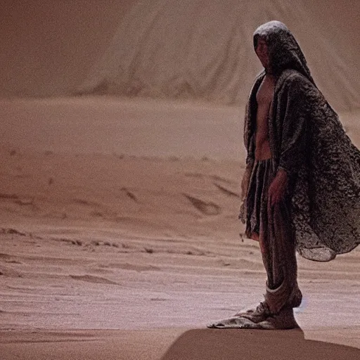 Image similar to a sand wraith. Movie still