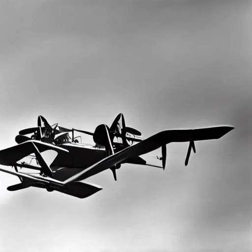 Image similar to dragon fighting ww1 biplanes