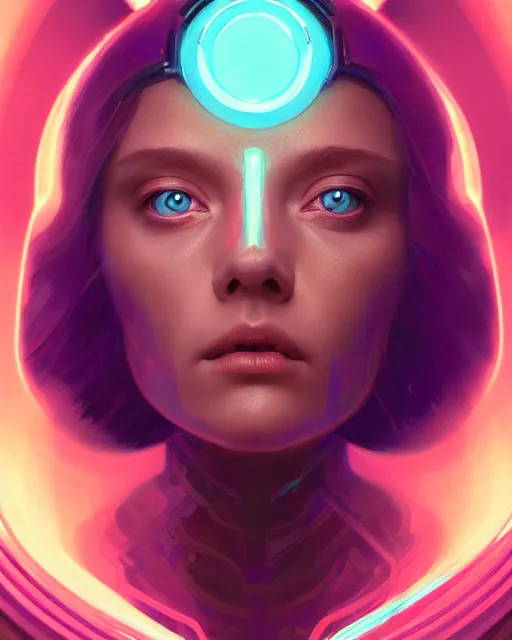 Image similar to one singular portrait of a cute bioluminescent creature, pulp scifi, highly detailed, digital painting, moody cinematic lighting, hyperrealism, dark retrowave, art by stanley lau and artgerm and magali villeneuve and alphonse mucha, artstation, octane render, cgsociety