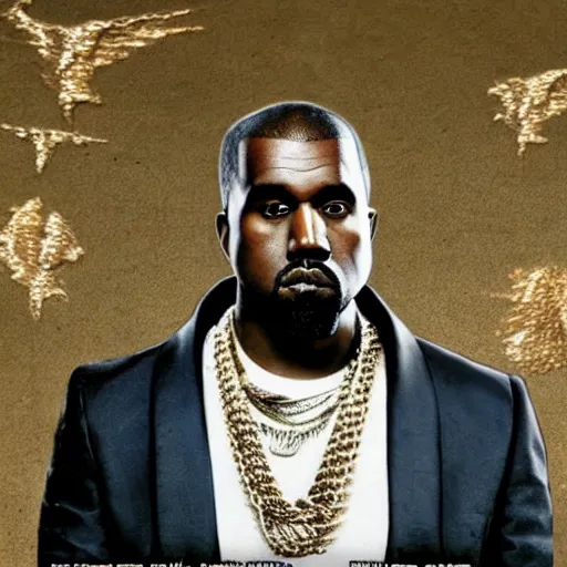 Image similar to kanye west in morrowind