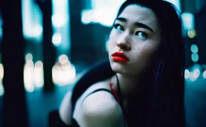Image similar to cinestill 5 0 d candid photographic portrait by quentin tarantino of ash ketchum, extreme long shot, modern cyberpunk moody emotional cinematic, clear skies, 8 k, hd, high resolution, 3 5 mm, f / 3 2, ultra realistic faces, ex machina