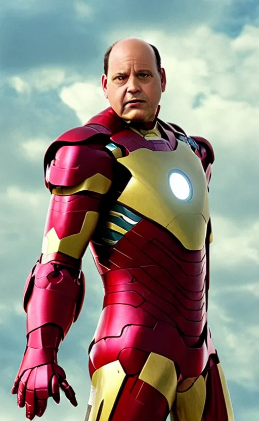 Image similar to Still of George Costanza as Iron Man