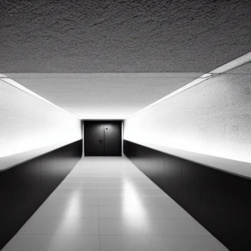 Image similar to noisy photograph of a small liminal underground garden, office ceiling panels, retrofuturism, brutalism, staggered terraces, minimalist, cinematic, soft vintage glow, unreal engine