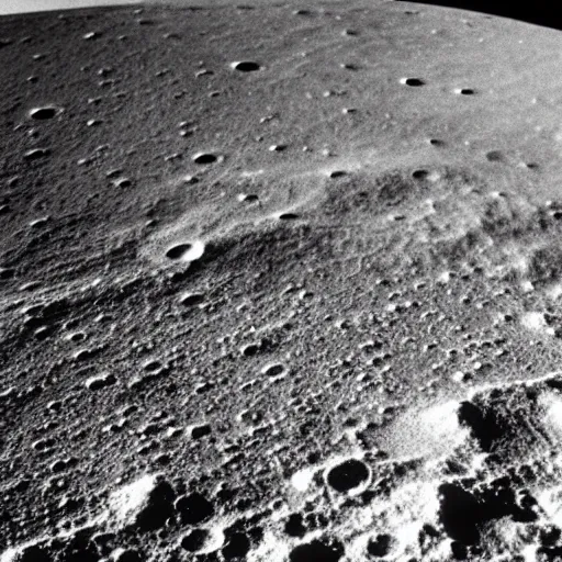 Image similar to bitcoin to the moon. a crater in background. ap photograph 1 9 8 5