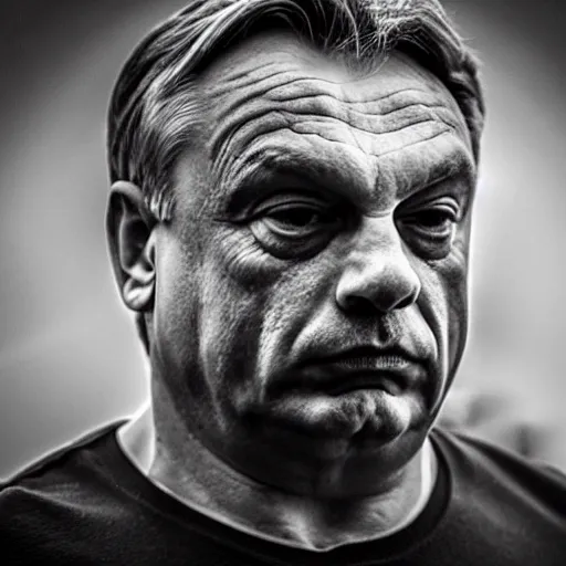 Image similar to Viktor Orban Bodybuilder