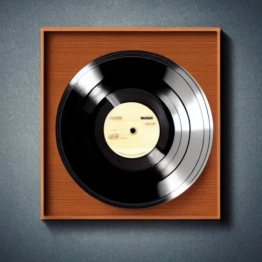 Image similar to a vinyl record