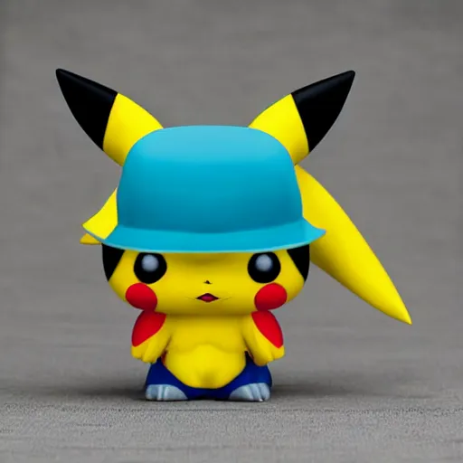 Prompt: pikachu as a funko pop. high fidelity photograph