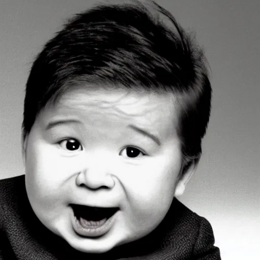 Image similar to Michael mcintyre as a baby