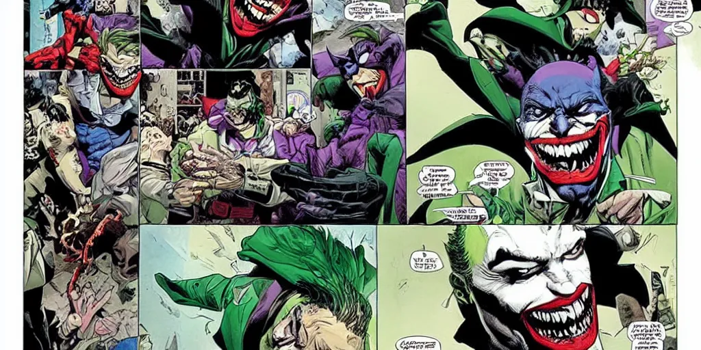 Image similar to “When the menace known as the Joker wreaks havoc and chaos on the people of Gotham, Batman must accept one of the greatest psychological and physical tests of his ability to fight injustice”