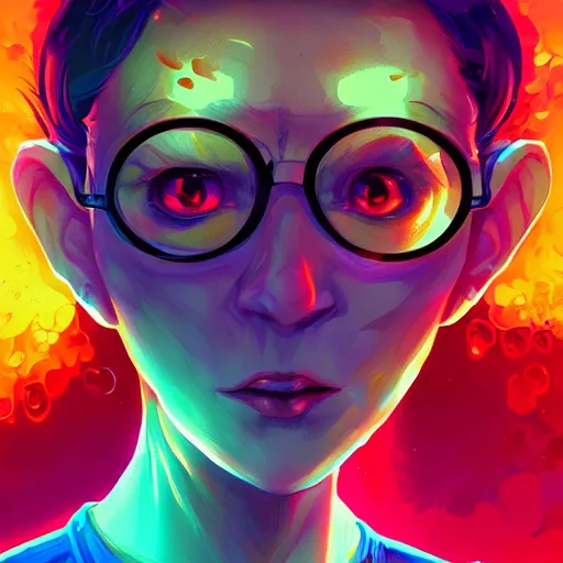 Image similar to skill magic geek inside matrix deepdream radiating a glowing aura stuff loot legends stylized digital illustration video game icon artstation lois van baarle, ilya kuvshinov, rossdraws,