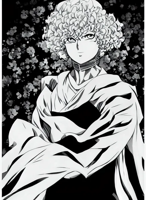 Image similar to A full portrait photo of tatsumaki one punch man, f/22, 35mm, 2700K, lighting, perfect faces, award winning photography.