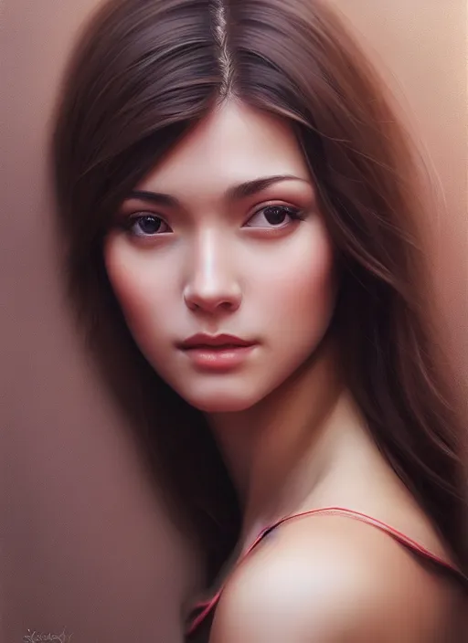 Image similar to photo of a gorgeous young woman in the style of stefan kostic, realistic, sharp focus, 8 k high definition, insanely detailed, intricate, elegant, art by stanley lau and artgerm