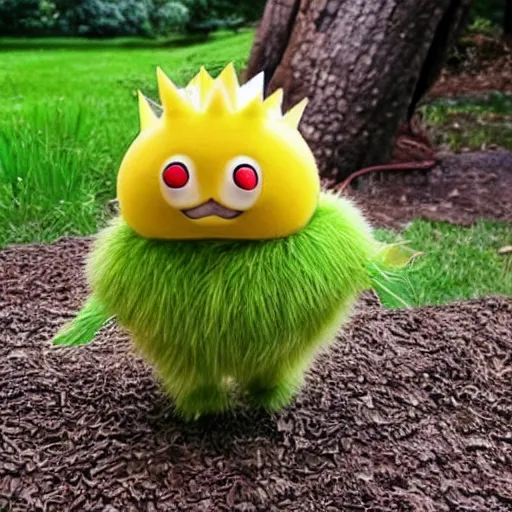 Image similar to mixture between bellsprout and primeape pokemon