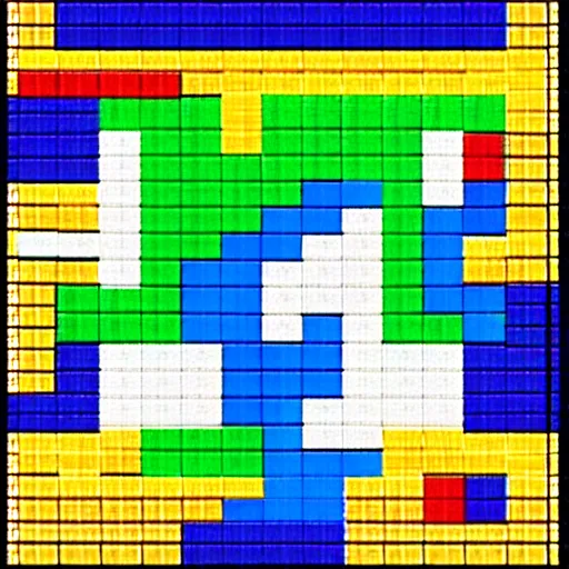 Image similar to apple pixel art