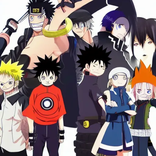 Image similar to anime, naruto, one piece, hunter x hunter, full metal alchemist, fire force, demon slayer character main character