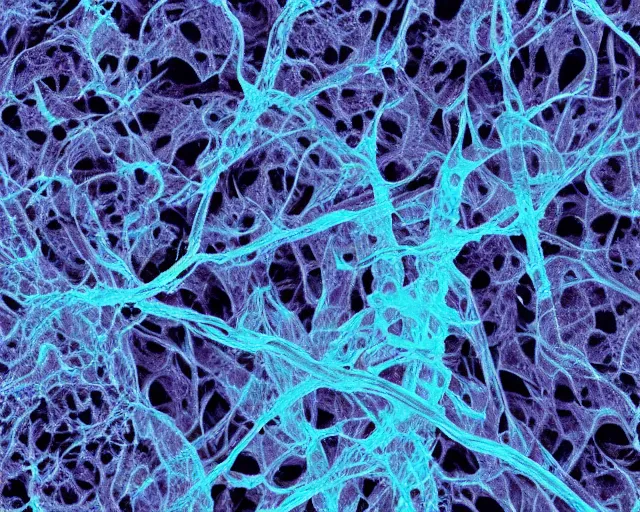 Image similar to a microscope image of human bone tissue, medical imaging, high resolution, 4 k