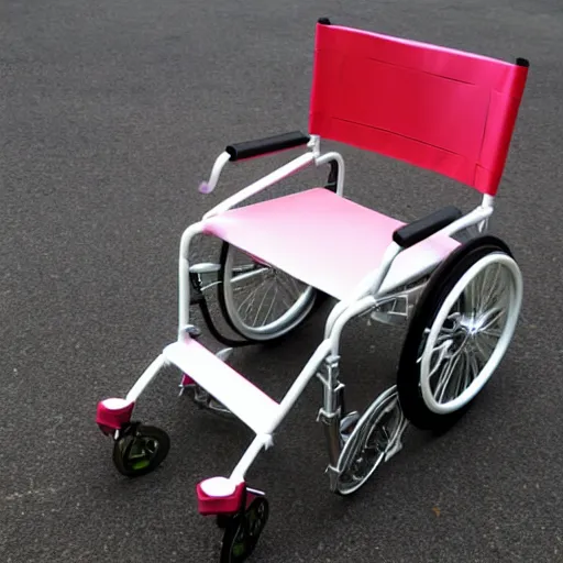 Image similar to origami wheelchair