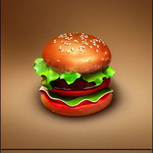 Image similar to fine jewelry hamburger designs. 4 k, dramatic lighting 8 k.