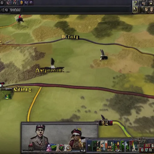 Prompt: hoi4 HD screenshot picture