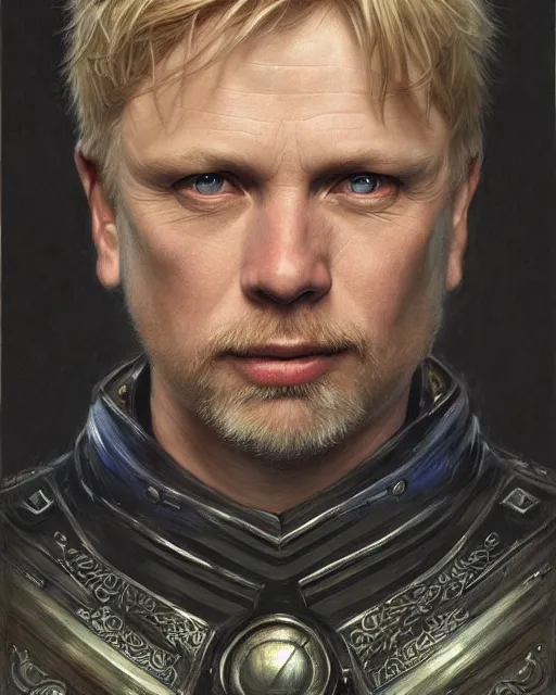 Prompt: arthur pendragon portrait, highly detailed, very intricate, cinematic lighting, closeup painted portrait, by donato giancola and rossdraws and magali villenueve, featured on artstation