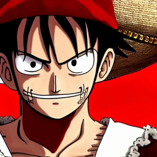 Prompt: luffy as dragon, cinematic