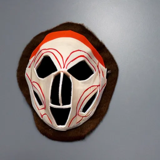 Image similar to handmade cultist mask