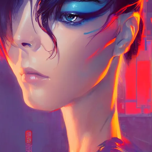 Image similar to A beautiful cyborg woman || ANIME, fine-face, realistic shaded perfect face, fine details. Anime. realistic shaded lighting poster by Ilya Kuvshinov katsuhiro otomo ghost-in-the-shell, magali villeneuve, artgerm, Jeremy Lipkin and Michael Garmash and Rob Rey