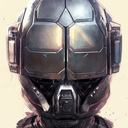 Prompt: portrait of Guy-Manuel's Helmet , dramatic lighting, illustration by Greg rutkowski, yoji shinkawa, 4k, digital art, concept art, trending on artstation