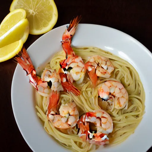 Image similar to rainbow shrimp scampi yelp