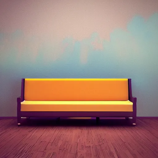 Prompt: furniture design, le manoosh style , colorful, clean background