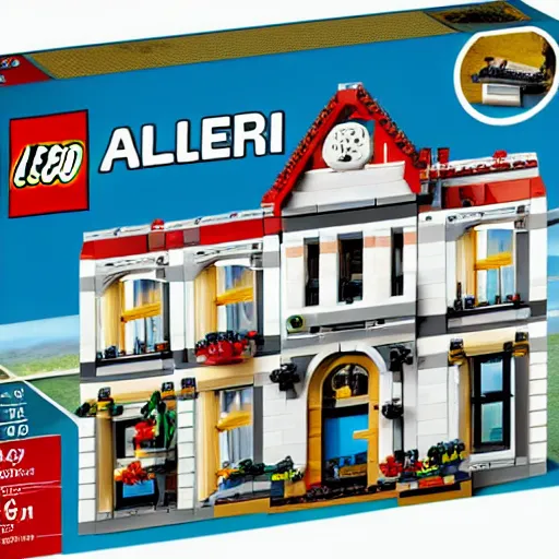 Image similar to lego villa