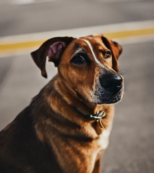 Prompt: portrait of dog, cinematic,4k,35mm,street photo, 4k,35mm,street photo, epic