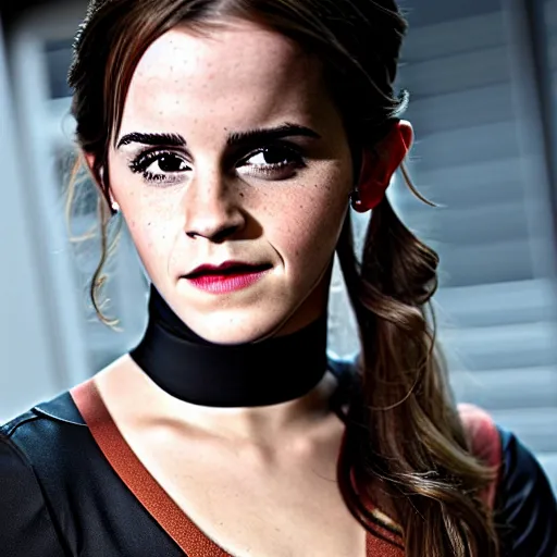 Image similar to Emma Watson a dressed as Terrorist in CSGO ,hyperrealistic, 8k UHD, studio photography, high quality, high detail, stunning lighting