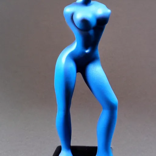 Prompt: a beautiful toned woman plastic toy