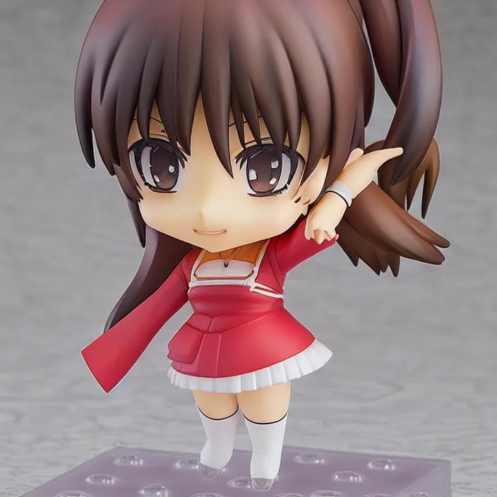 Prompt: An anime Nendoroid of A LOVELY GIRL, figurine, detailed product photo