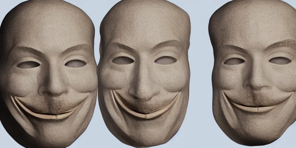 Prompt: anonymous mask, mark zuckemberg model