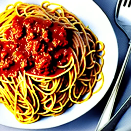 Image similar to Spaghetti
