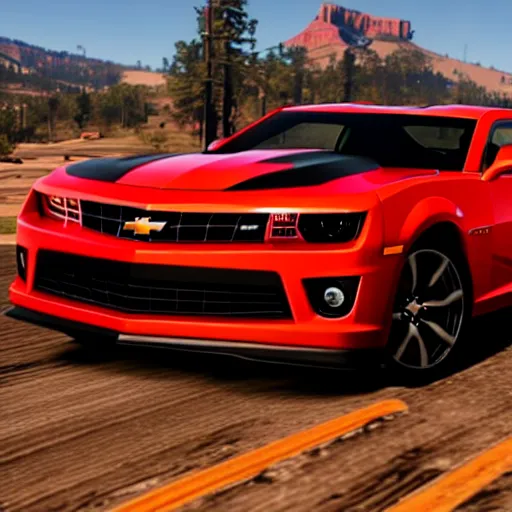 Image similar to 2 0 1 3 chevrolet camaro ss in red dead redemption 2