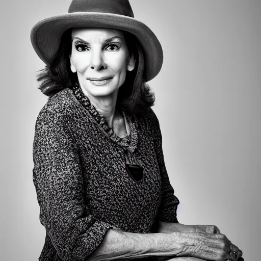 Image similar to old sandra bullock actress at age 9 0 years old, color ( sony a 7 r iv, symmetric balance, polarizing filter, photolab, lightroom, 4 k, dolby vision, photography award ), vogue, perfect face