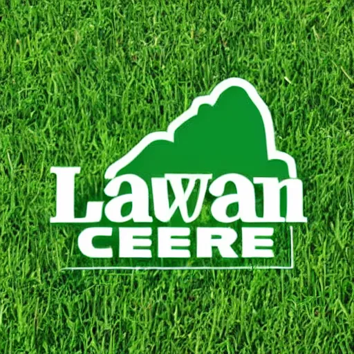 Prompt: a logo for a lawn care business