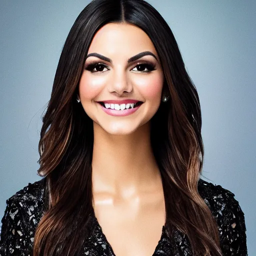 Prompt: professional portrait of Victoria Justice as president of the united states, 8k, ultra intricate, ultra detailed, cinematic,