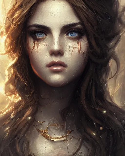 Image similar to anne winters, hyper realistic face, beautiful eyes, fantasy art, in the style of greg rutkowski, intricate, hyper detailed, smooth