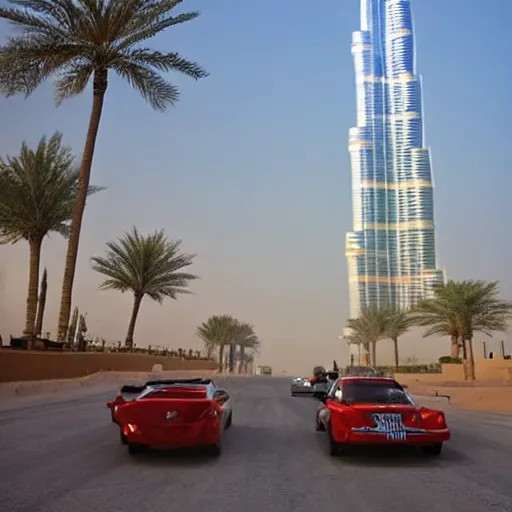 Image similar to gta : dubai, by keith richard