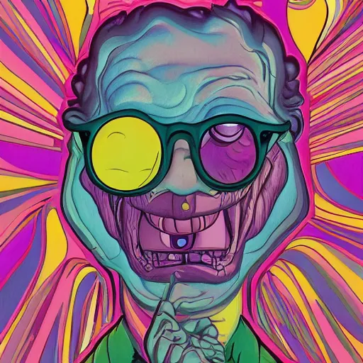 Prompt: a detailed painting of scooby-doo poorly disguised as Seth Rogen by Junji ito and Lisa frank, mobius, giger, escher, muted color scheme, artstation,8k,artstationHD,artstationHQ, cinematic, diffuse lighting