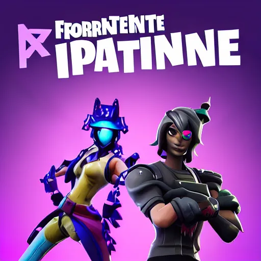 Image similar to fortnite x genshin impact crossover game