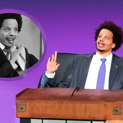 Image similar to eric andre as the speaker of the house