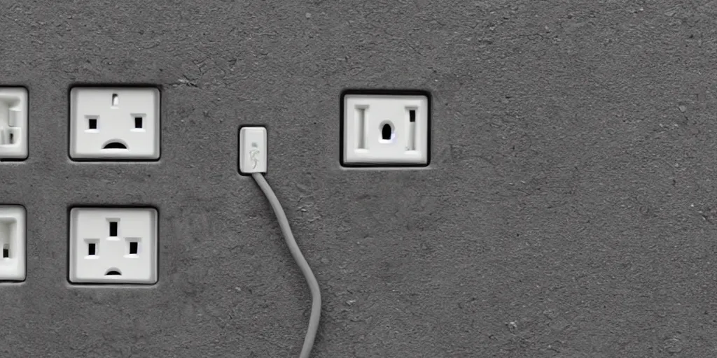 Image similar to plug!!!! plugged in ( ( socket ) ) sparking!!!!!!!!!!!!! shock!!! lightning!!!! electricity wires concrete