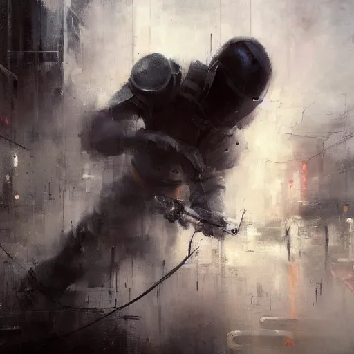 Prompt: knight holds lightning in his hand bolts of lighting everywhere, realistic, ultrahd, jeremy mann painting